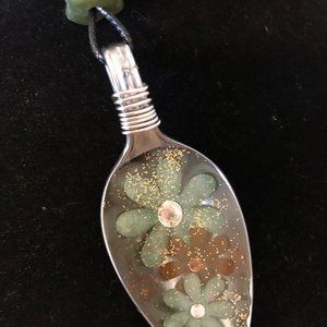 Beautiful Hand Crafted Spoon Necklace